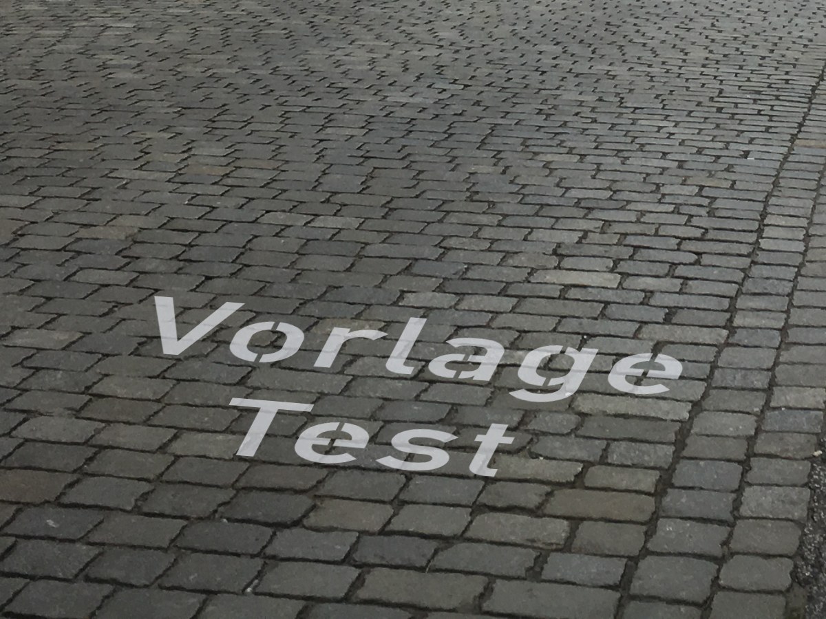 Schablonenvorlage Testvorlage – 804 × 502 mm